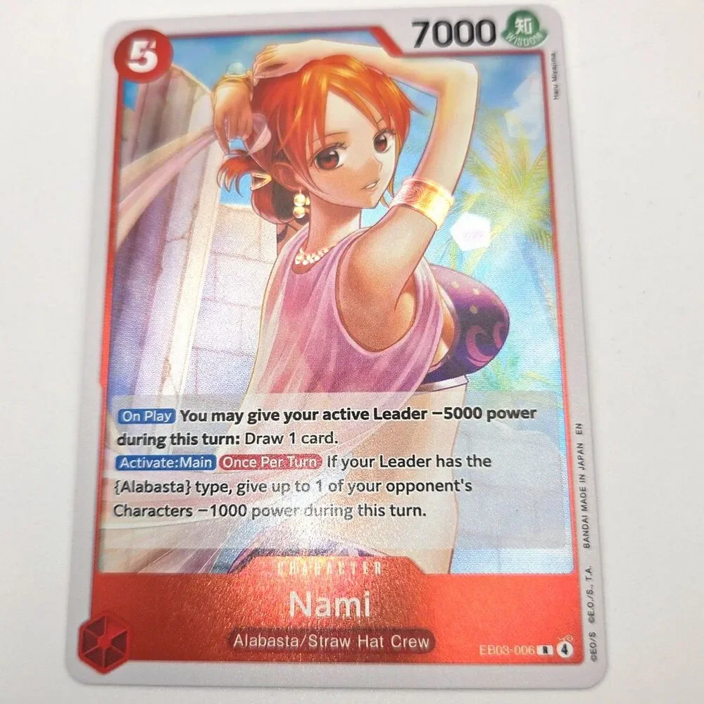 Nami R Foil One Piece TCG